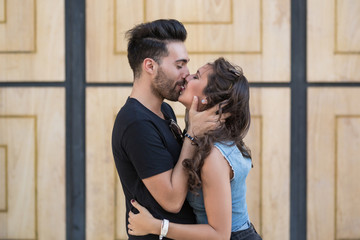 Kiss full of passion