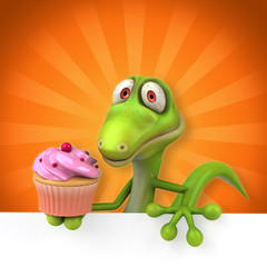 Fun lizard