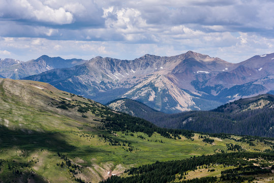 The Never Summer Mountains of Colorado