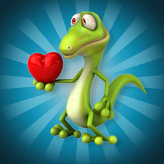 Fun lizard