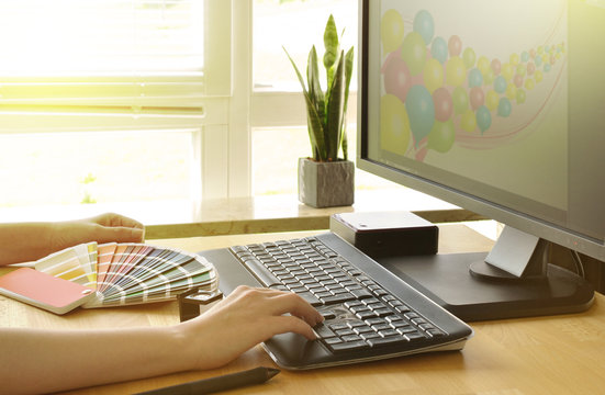 Grafiker am PC