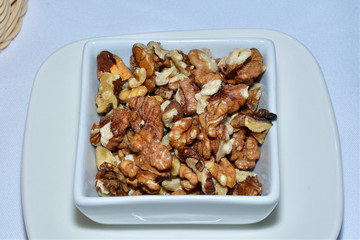 mix of nuts for breakfast