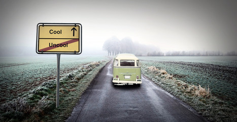Fototapeta premium Schild 157 - Cool