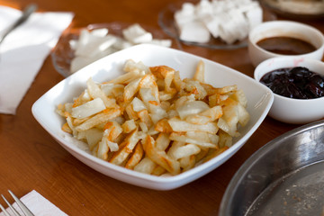 French Fries with Ketchup