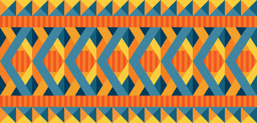 Vector philippines pattern and ornaments. Infographic vector illustration. / Abstract ethnic seamless background (pattern)