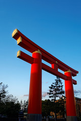 Torii classique japonais 