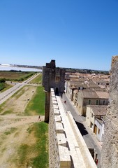 Fototapeta premium Les remparts d'Aigues-Mortes
