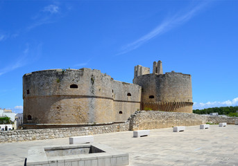 Fototapeta na wymiar Castello Aragonese di Otranto (LE)