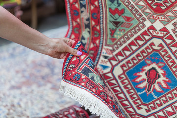 Georgian Caucasian Antique Kilim Rugs