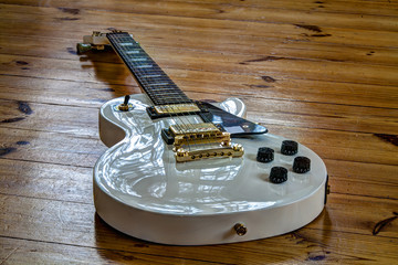 Electric guitar.