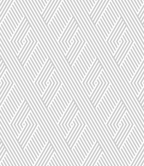 Vector seamless pattern. Modern stylish texture. Monochrome geometric pattern with rhombuses.