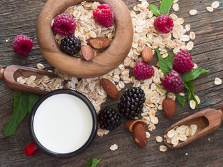 cereals with berry fruit