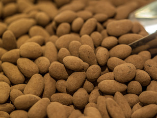 Fototapeta na wymiar Süße Kakaobohnen