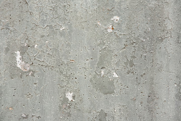Gray Chipped Paint Concrete Wall Grunge Background Texture