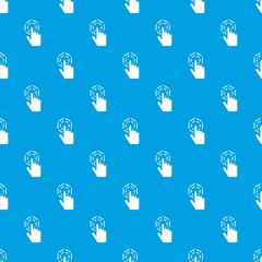 Click pattern seamless blue