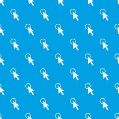 Click pattern seamless blue