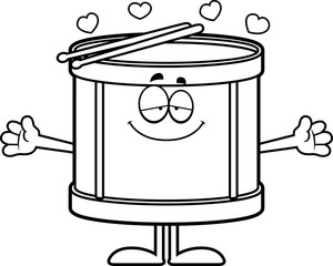 Cartoon Drum Hug