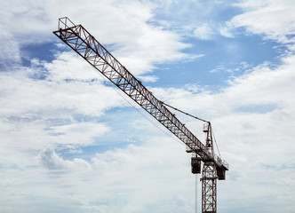 Naklejka premium crane