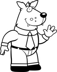 Wolf Businessman