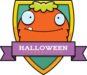 Cartoon Monster Halloween Graphic