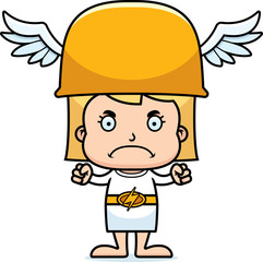 Cartoon Angry Hermes Girl
