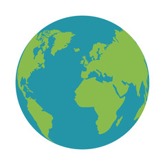 world earth global map continent geography vector illustration