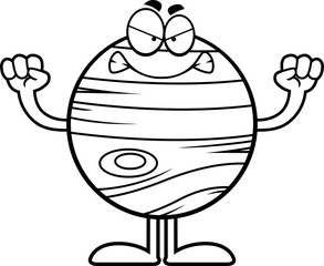 Angry Cartoon Jupiter