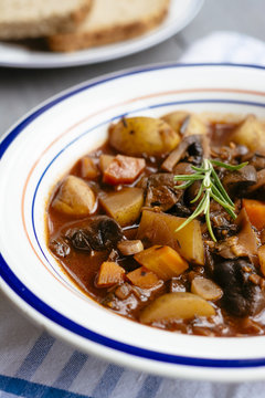 Potato and Mushroom Stew
