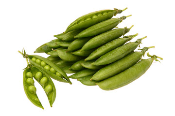 Peas in pods