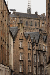 Fototapeta na wymiar Häuser in Edinburgh, Schottland