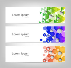 abstract colorful vector background brochure template.