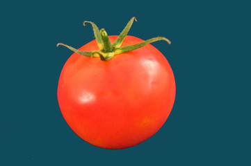 Świeży pomidor w tle - obrazy, fototapety, plakaty