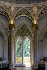 Fototapeta na wymiar Monserrate Palace, Sintra, Portugal
