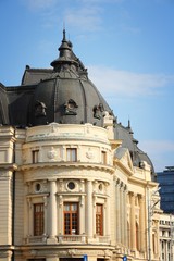 Fototapeta na wymiar Bucharest library, Romania