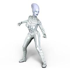 女性エイリアン