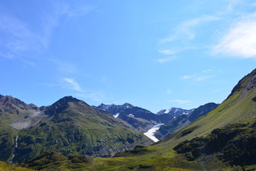 Fototapeta na wymiar Kaunertal - Ötztaler Alpen Tirol 