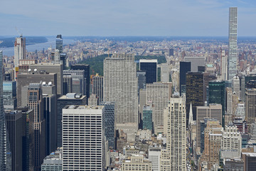 Fototapeta na wymiar New York, USA seen from above