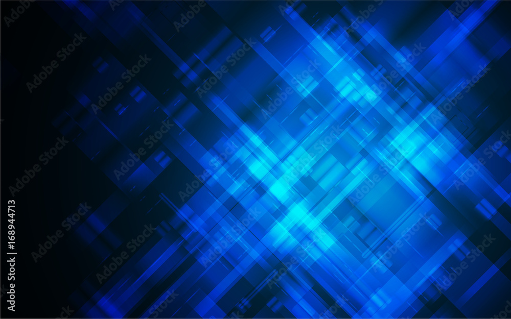 Aufkleber abstract rectangle pattern glitch network connection sci fi design background