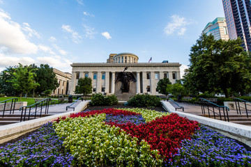 The Ohio Statehouse in Columbus, Ohio
