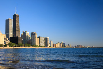 Chicago, shore drive, lake michigan, cityscape
