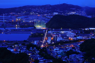 Obraz premium Muroran night view