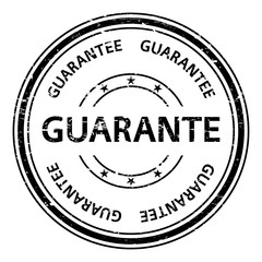 Guarantee stamp. Guarantee rubber stamp. Vector Guarantee stamp. Guarantee Grunge stamp. Roter stempel.
