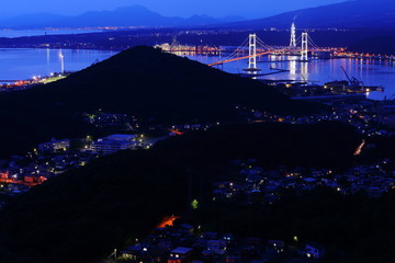 Muroran night view