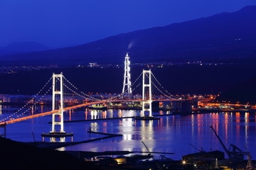 Obraz premium Muroran night view