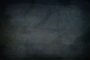 Abstract Chalk rubbed out on blackboard with education concepts