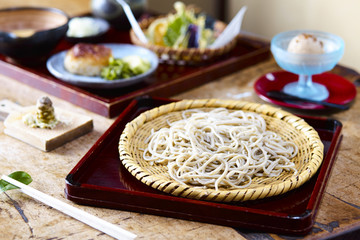 そば　Japanese soba,noodles,vegetable dishes