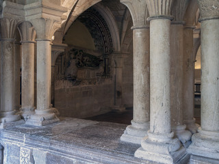 Obraz premium SALA CAPITULAR DEL MONASTERIO CISTERCIENSE DE VERUELA