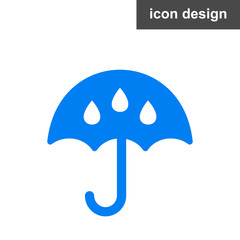 Umbrella rain icon 