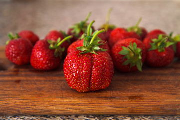 Freshness of summer strawberry VIII