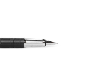 fountain pen isolated on white background